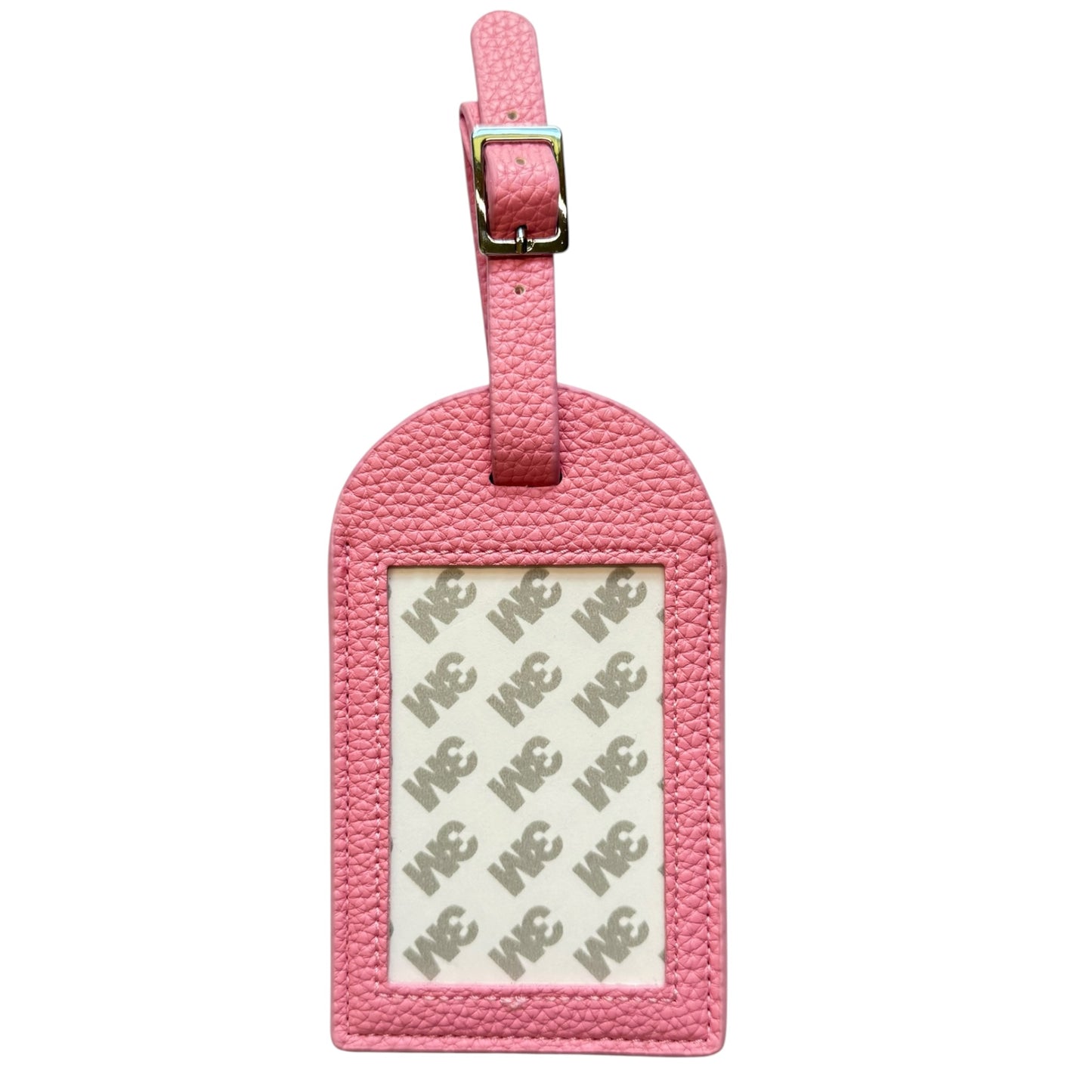 Barbie Pink Pebbled Self Finishing Luggage Tag