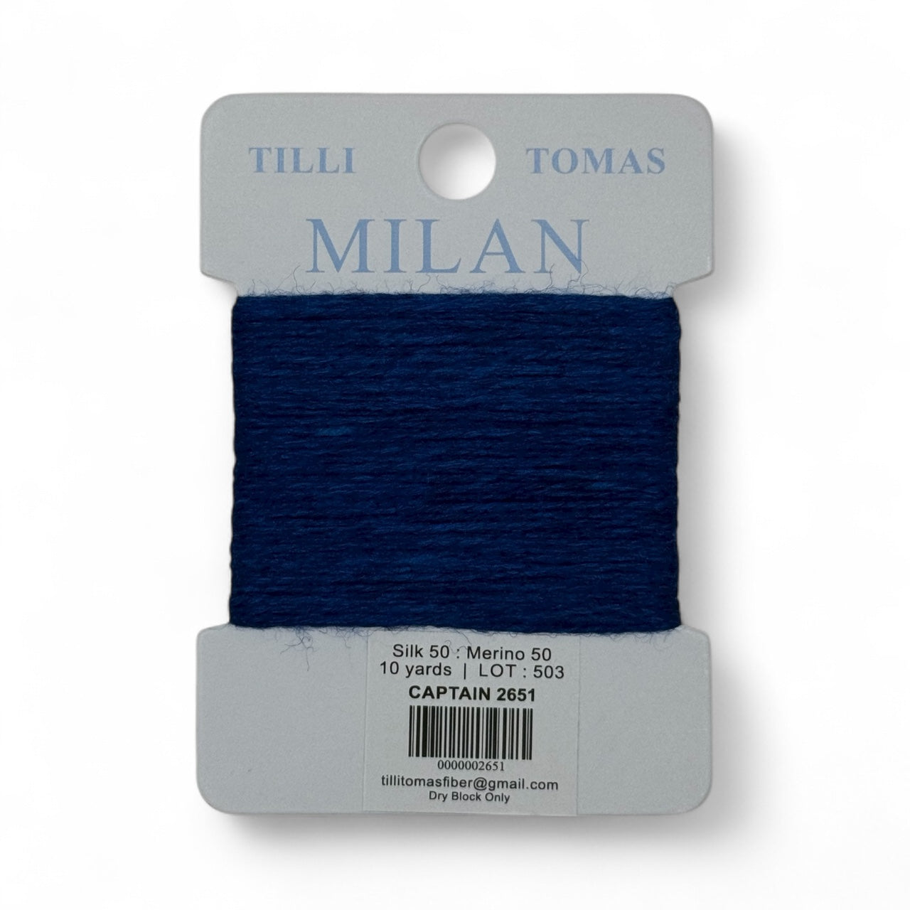 Milan Card 2651 Captain Blue 10 YD