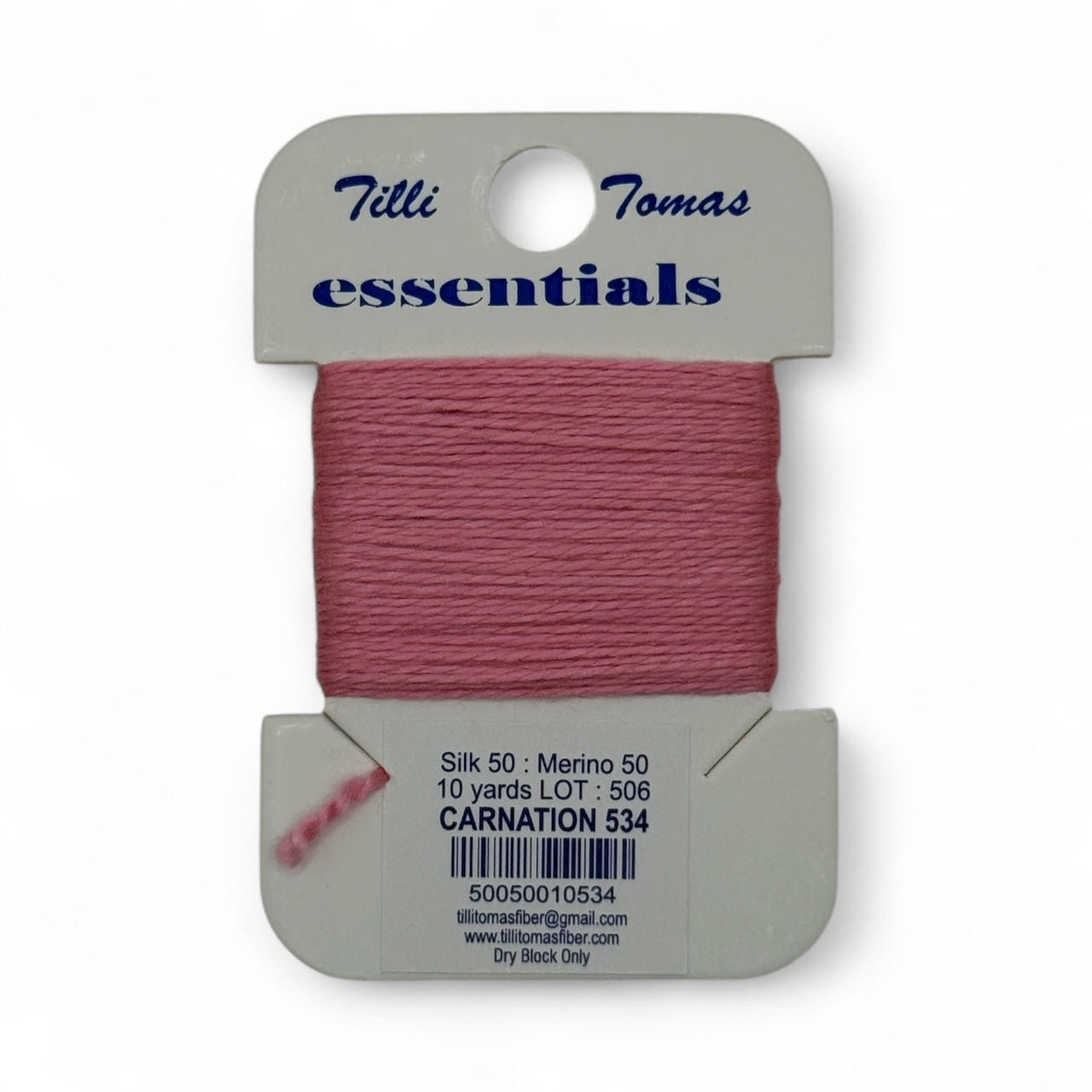 Essentials Card 534 Carnation Pink 10 YD