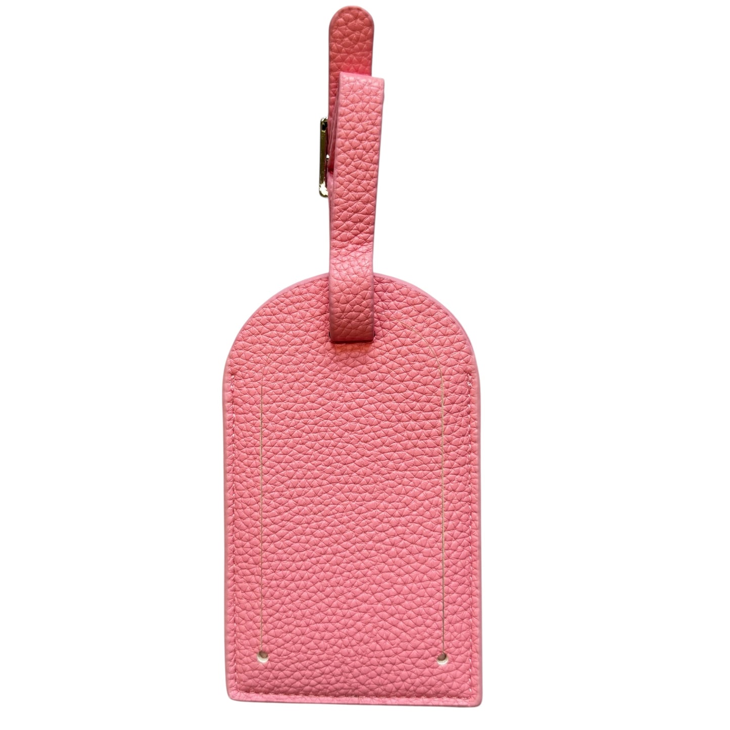 Barbie Pink Pebbled Self Finishing Luggage Tag