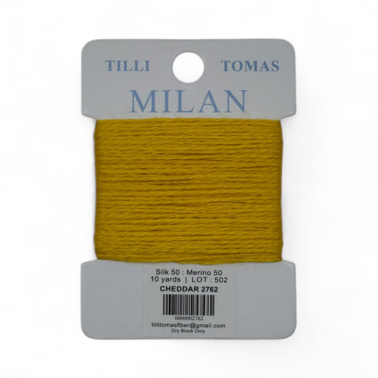 Milan Card 2762 Cheddar Yellow 10 YD