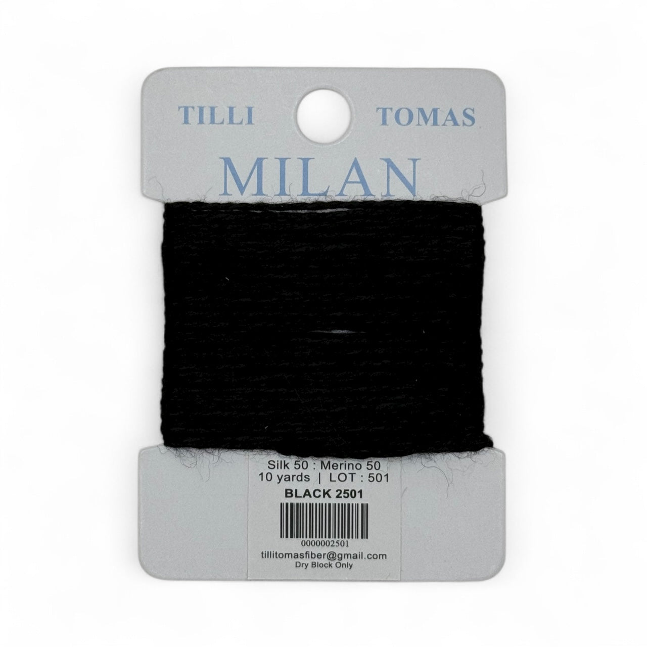 Milan Card 2501 Black 10 YD