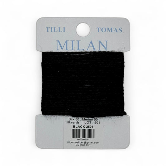 Milan Card 2501 Black 10 YD