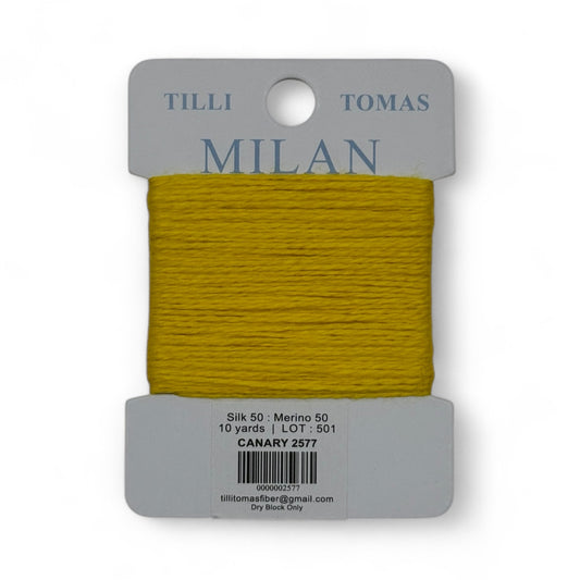 Milan Card 2577 Canary Yellow 10 YD