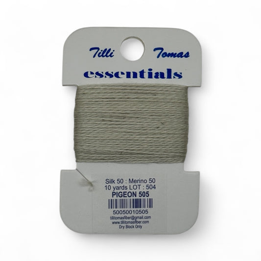 Essentials Card 505 Pigeon Taupe Cream 10 YD