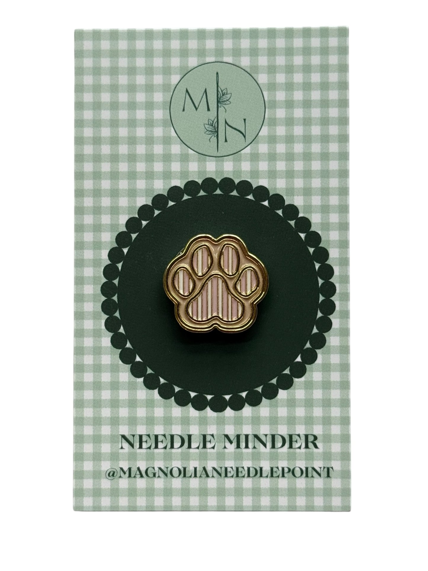 Striped Paw Needle Minder
