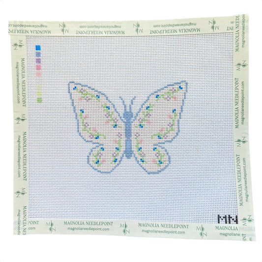 Floral Purple Butterfly