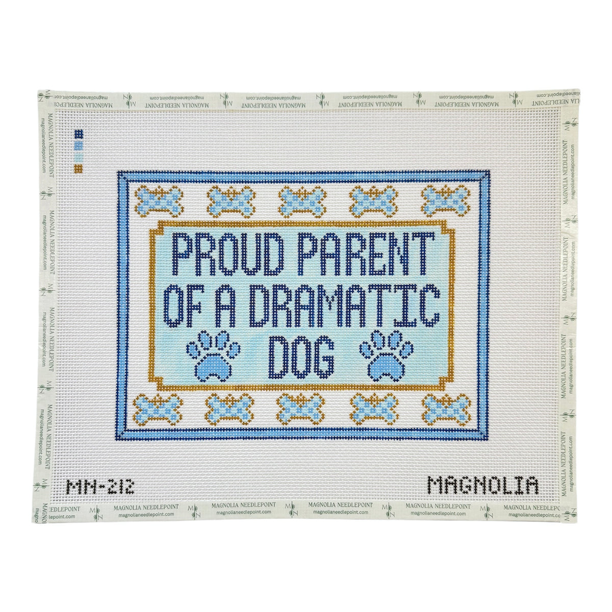 Proud Parent Of A Dramatic Dog on Blue