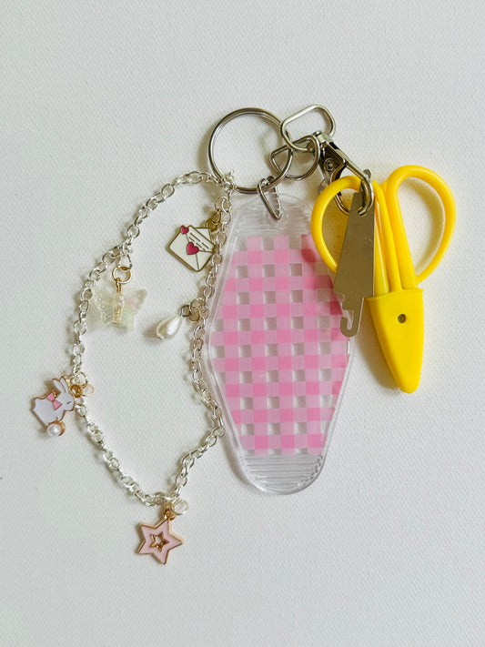 Pink Gingham - Magnolia Needle Notion
