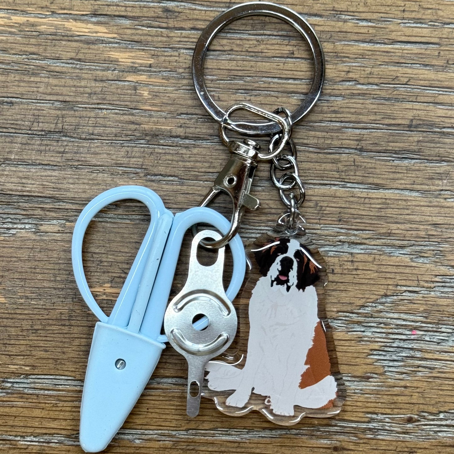 St. Bernard Notion Keychain