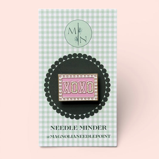 XOXO Pink Needle Minder
