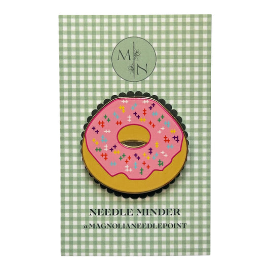 1.5” Strawberry Sprinkles Donut Needle Minder