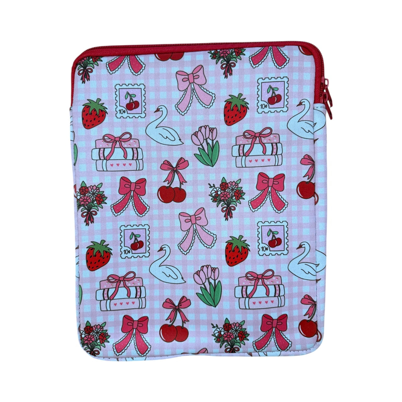 Coquette Motif Neoprene Top-Zip Project Bag