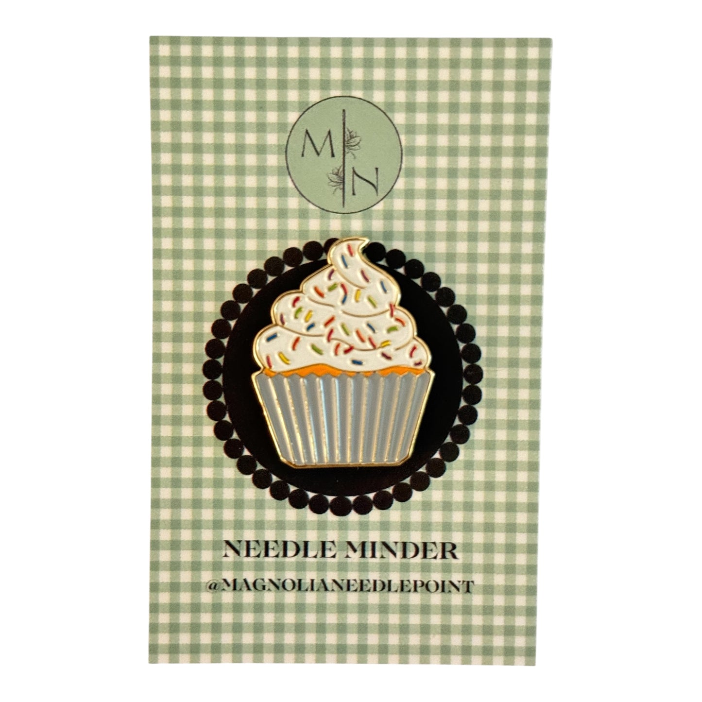 Sprinkles Cupcake Needle Minder