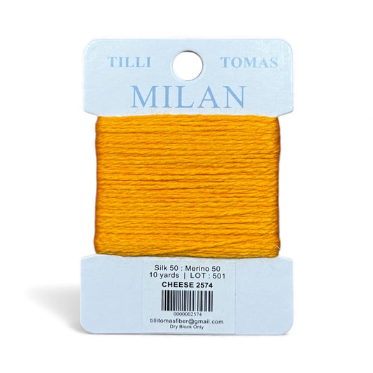 Milan Card 2575 Cheese Orange/Yellow 10 YD