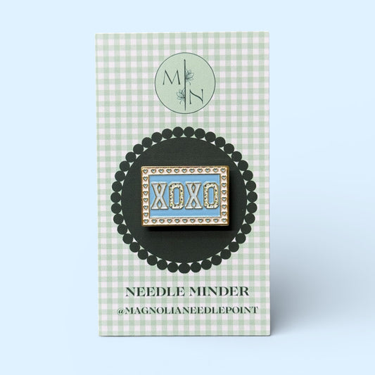 XOXO Blue Needle Minder