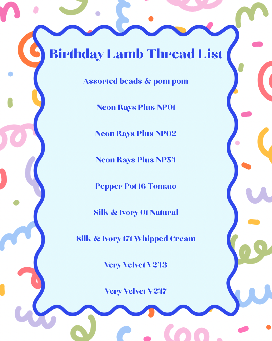 Preorder - Birthday Lamb Dog Toy