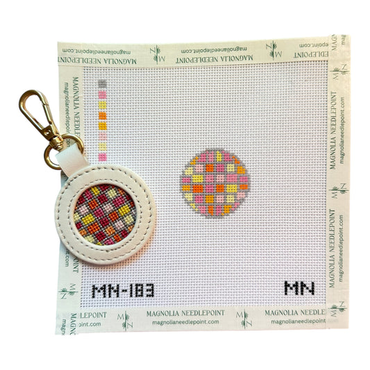 Preorder - Pink Disco Ball Mini Key Fob Insert